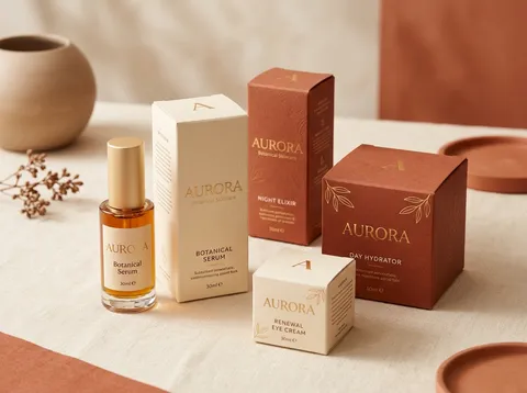 Bespoke consumer product packaging design and brand identity